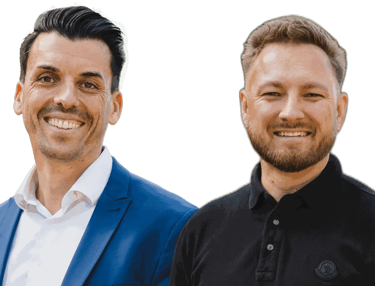 Enrico Gerloff und Alexander Lahn, die Gründer von OKNXT