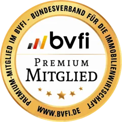 Premium-Mitglied im BVFI, Bundesverband für die Immobilienwirtschaft